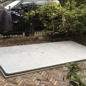 Fietsenberging in Bussum