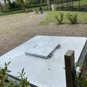Model 4 gebruikt als mestcontainer Park Vreugd en rust in Voorburg