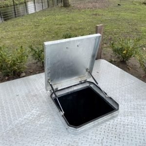 Model 4 gebruikt als mestcontainer Park Vreugd en rust in Voorburg