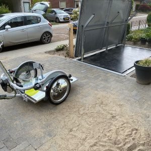 Ondergronds systeem ook voor de berging van de Veloplus fiets